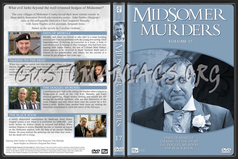 Midsomer Murders - Volumes 17-21 dvd cover