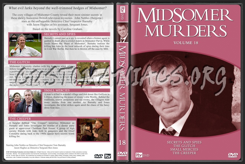 Midsomer Murders - Volumes 17-21 dvd cover