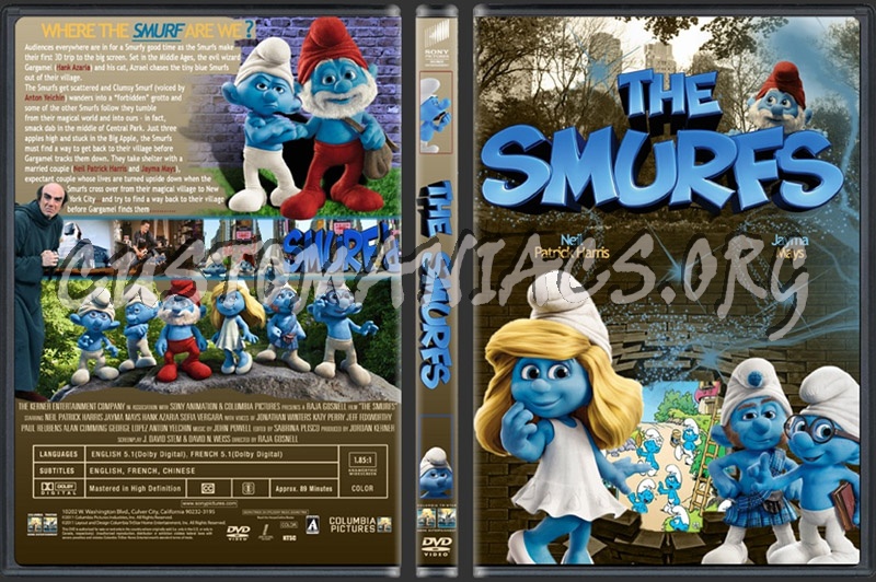 The Smurfs dvd cover