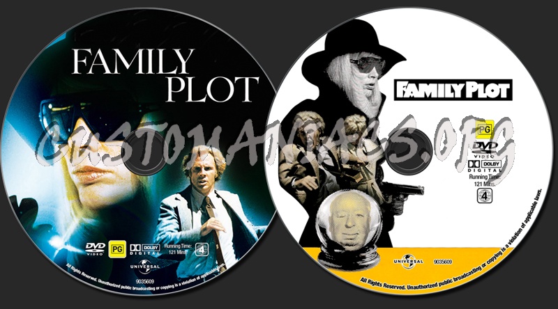 Family Plot dvd label