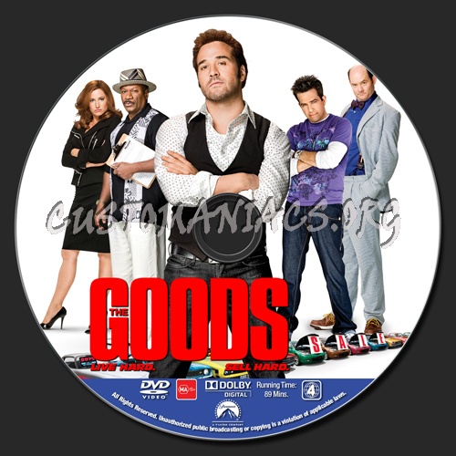 The Goods dvd label