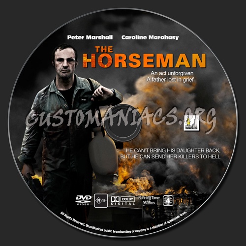 The Horseman dvd label