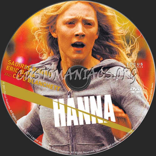 Hanna dvd label