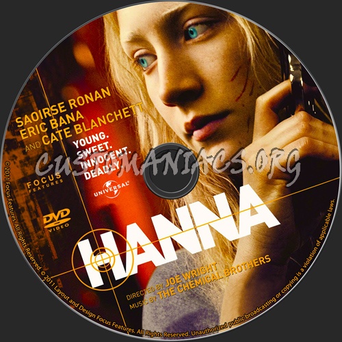 Hanna dvd label