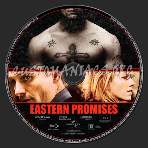 Eastern Promises blu-ray label