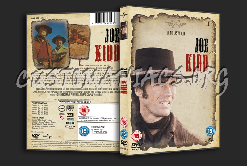 Joe Kidd dvd cover