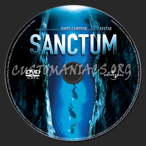 Sanctum dvd label