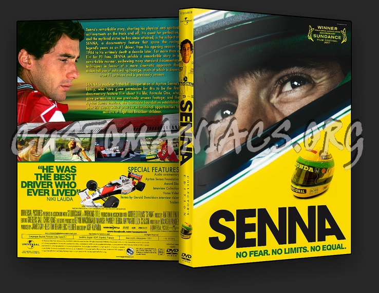 Senna dvd cover