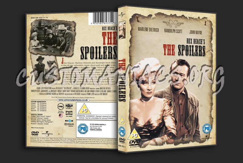 The Spoilers dvd cover