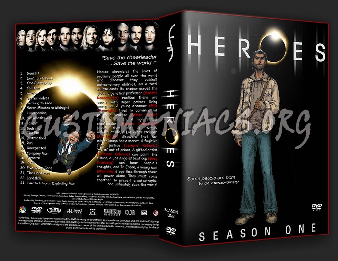 Heroes dvd cover