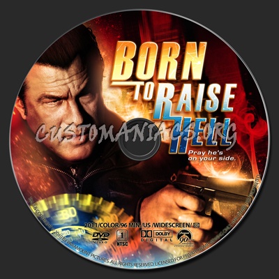 Born To Raise Hell dvd label