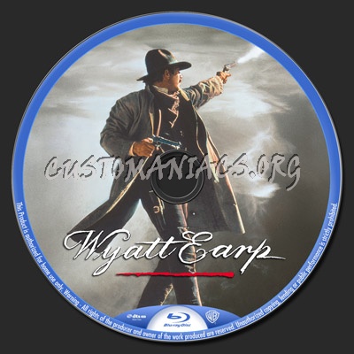 Wyatt Earp blu-ray label