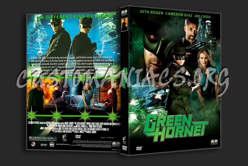 Green Hornet dvd cover
