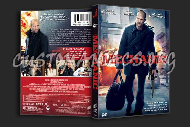 The Mechanic dvd cover
