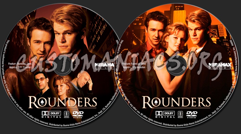 Rounders dvd label