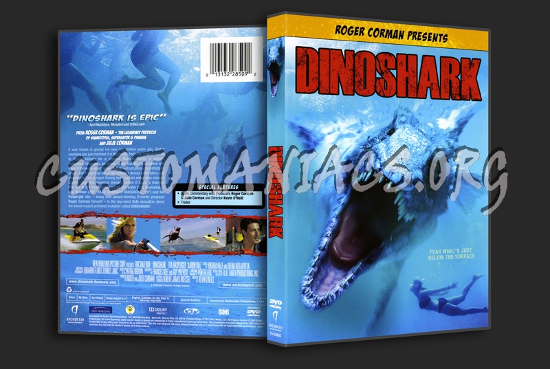 Dinoshark dvd cover