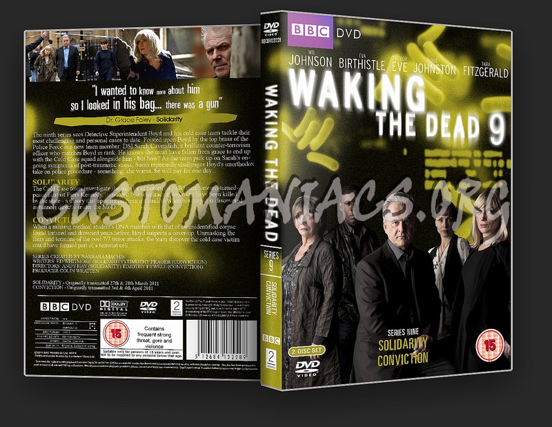 Waking The Dead Series 9 dvd cover
