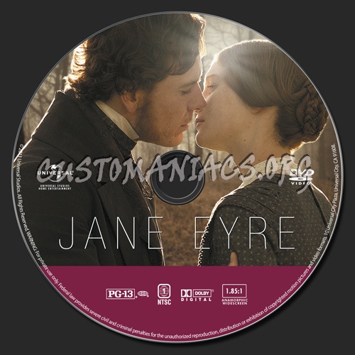 Jane Eyre dvd label