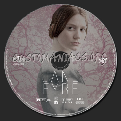 Jane Eyre dvd label