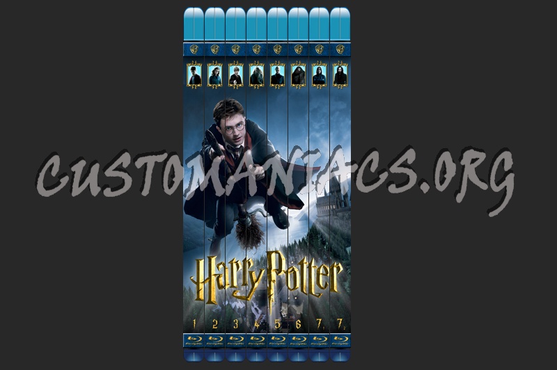 Harry Potter Collection blu-ray cover