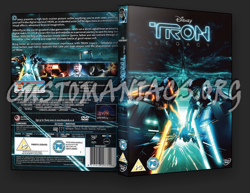 Tron: Legacy DVD