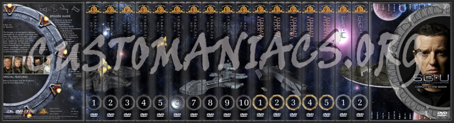 Stargate Universe dvd cover
