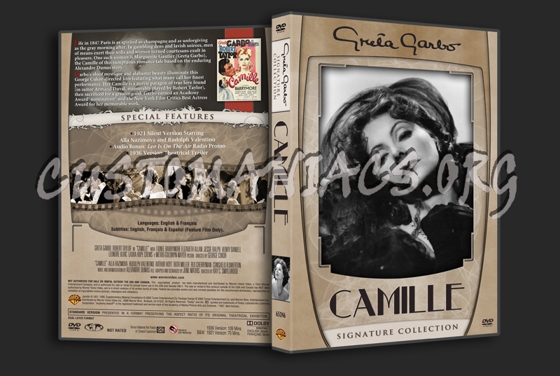 Greta Garbo Signature Collection - Camille dvd cover