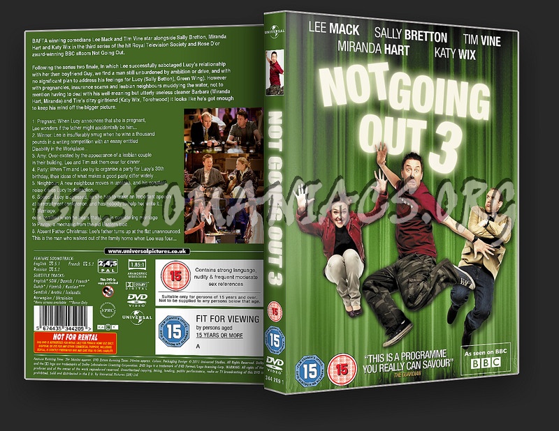 Not Going Out Series 3 dvd cover