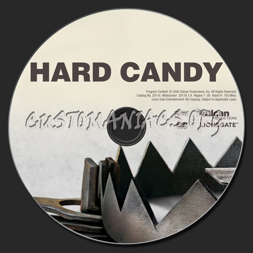 Hard Candy dvd label