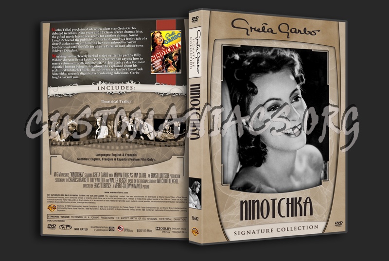 Greta Garbo Signature Collection - Ninotchka dvd cover