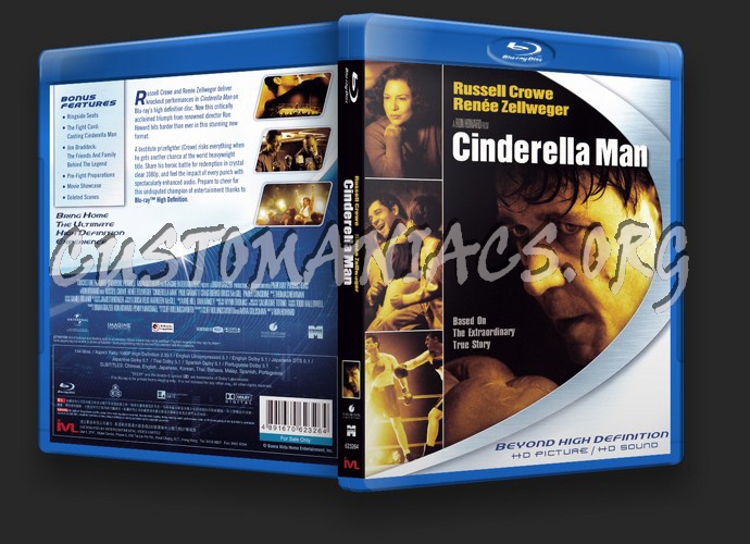 Cinderella Man blu-ray cover