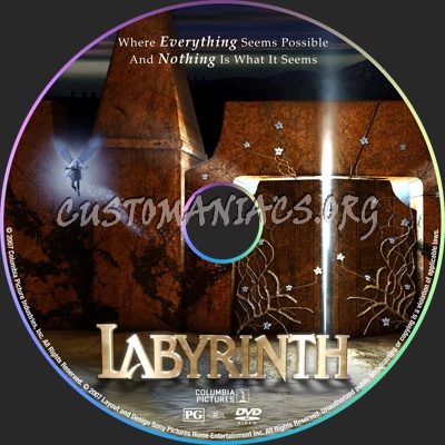Labyrinth dvd label
