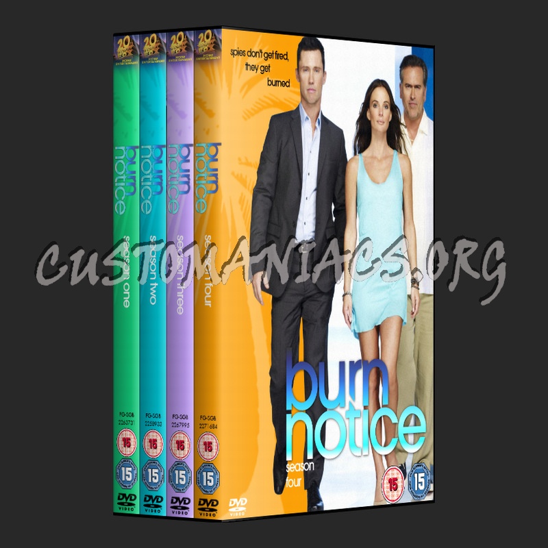 Burn Notice dvd cover