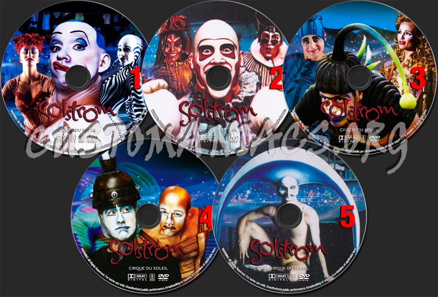 Cirque Du Soleil: Solstrom dvd label