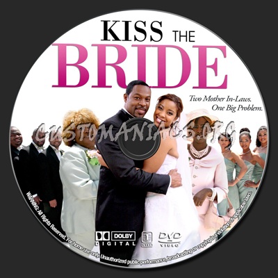 Kiss The Bride dvd label