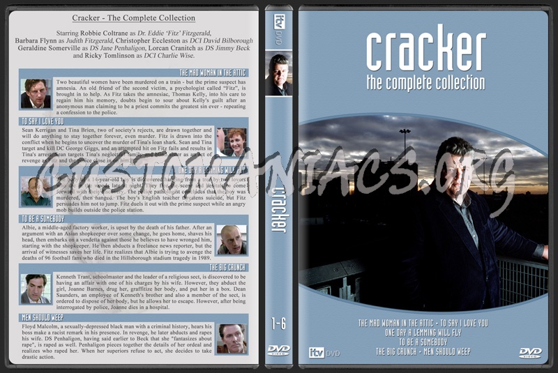 Cracker - The Complete Collection dvd cover