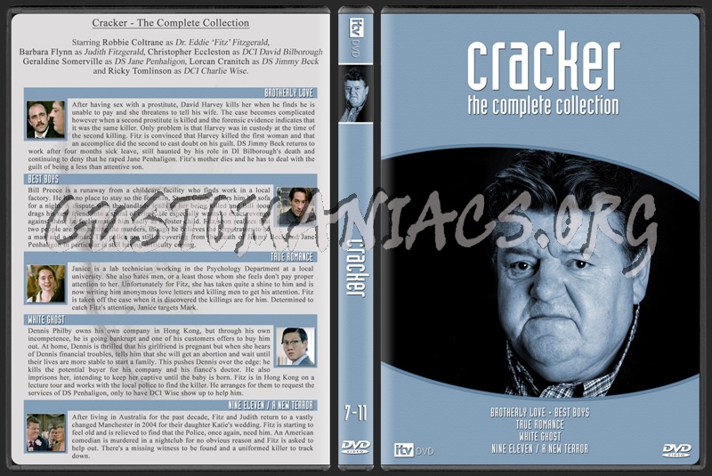 Cracker - The Complete Collection dvd cover