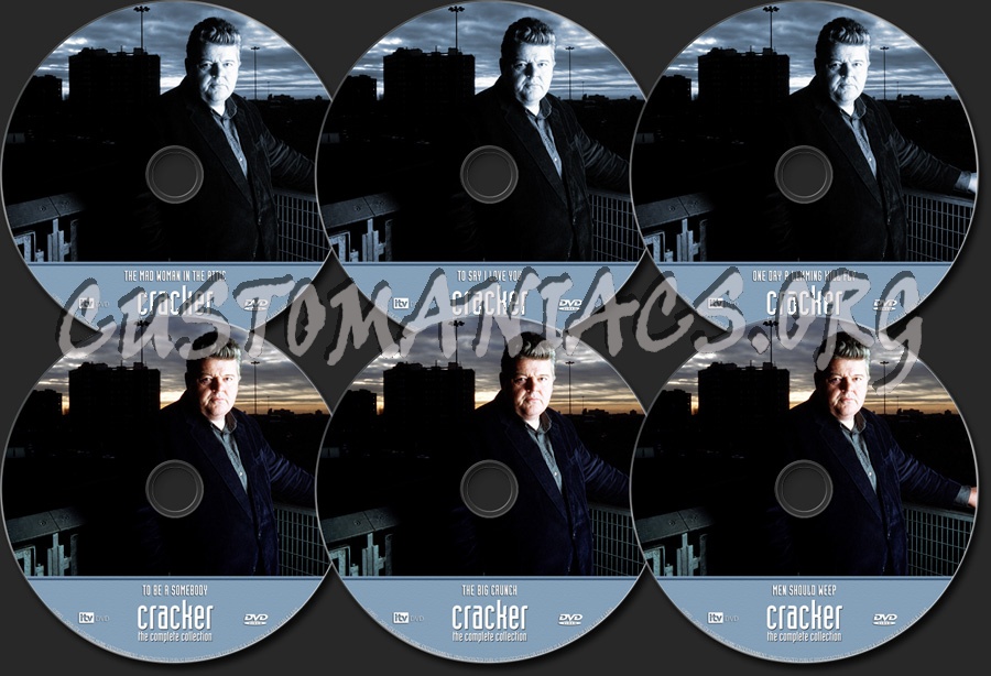 Cracker - The Complete Collection dvd label