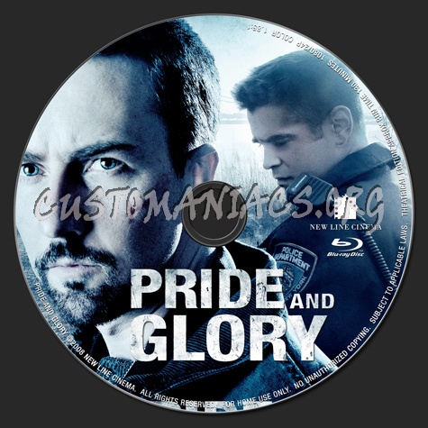 Pride and Glory blu-ray label