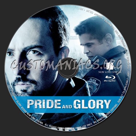 Pride and Glory blu-ray label