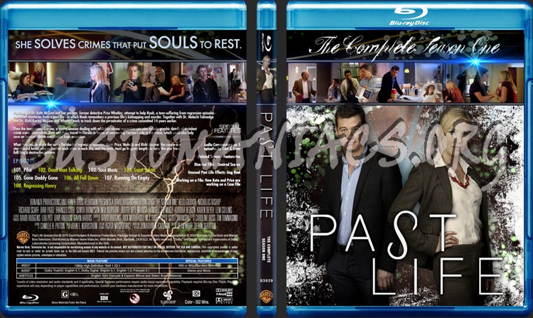 Past Life - Season One blu-ray cover