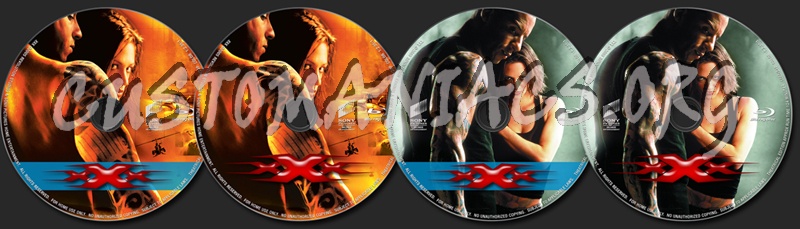 xXx blu-ray label