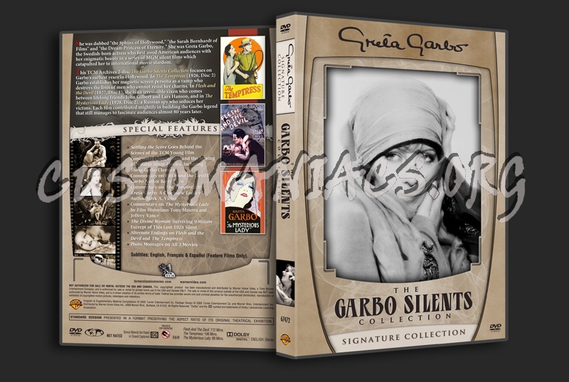 Greta Garbo Signature Collection - TCM Archives The Garbo Silents Collection dvd cover
