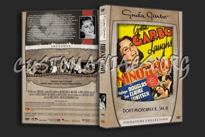 Greta Garbo Signature Collection - Ninotchka dvd cover