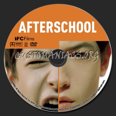 Afterschool dvd label