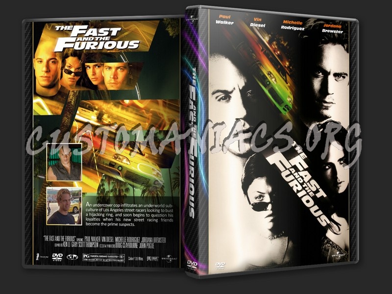 The Fast And The Furious dvd cover