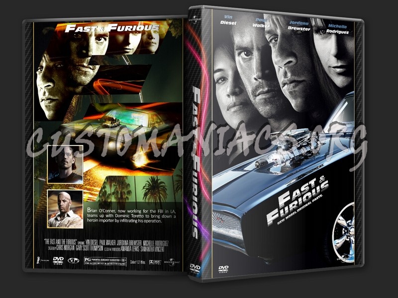 The Fast And The Furious dvd cover