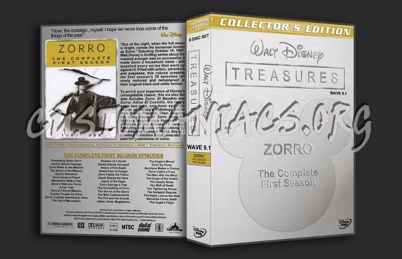 Walt Disney Treasures - Wave 9 dvd cover