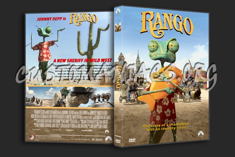 Rango dvd cover