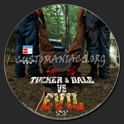 Tucker & Dale vs Evil dvd label